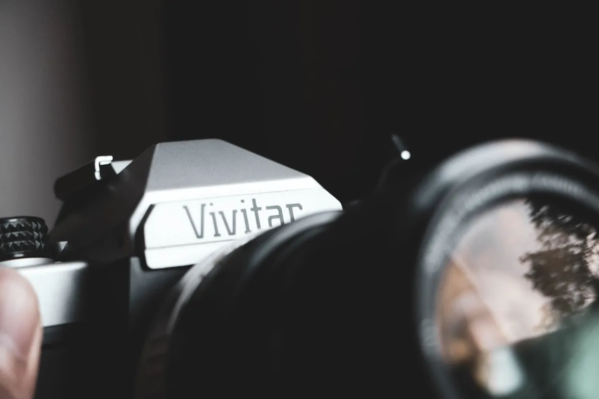 A Vivitar camera or lens